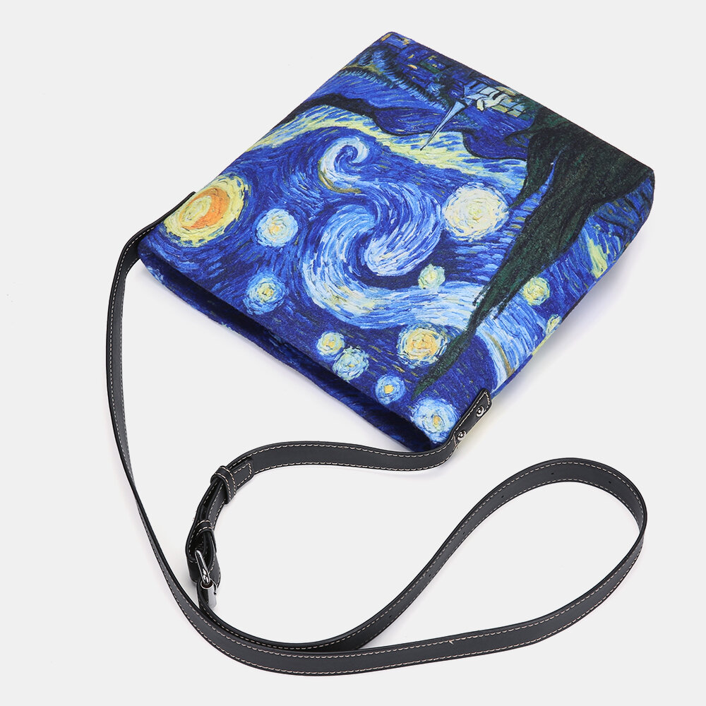 Colorful DIY Galaxy Lamb Hair Bag Crossbody Bag