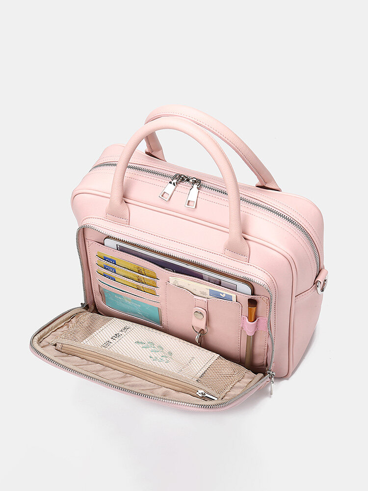 Multifunction Multi-pocket Waterproof Briefcase Business Handbag