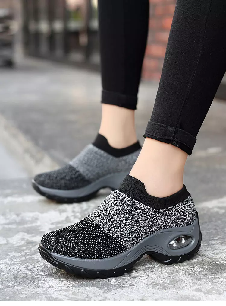 Women's non-slip rubber sole shoes