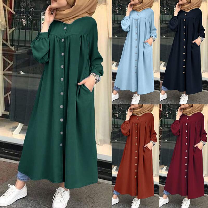 cardigan stand collar dress