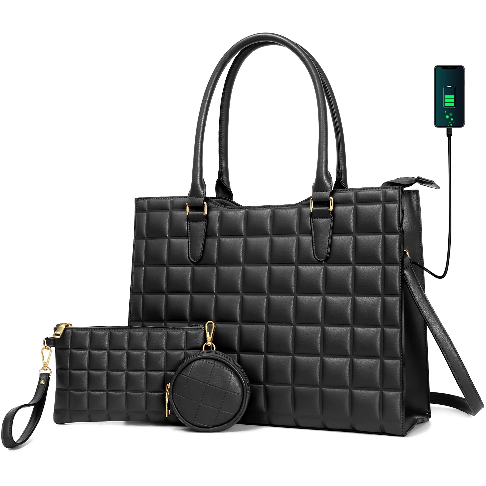 autumn new simple casual handbag