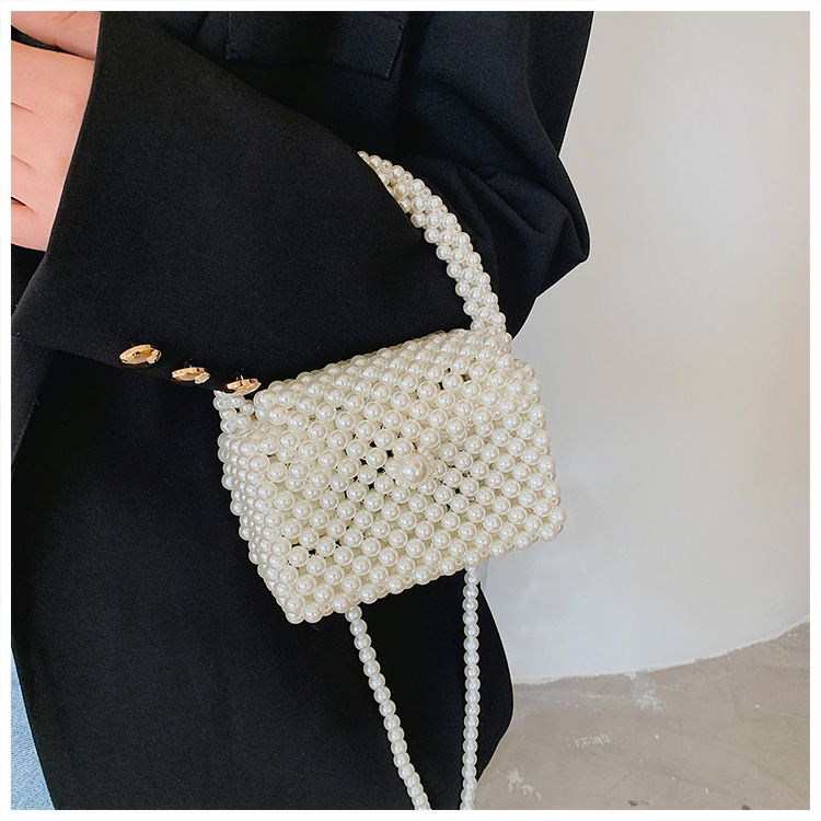 Mini Braided Detail Square Bag