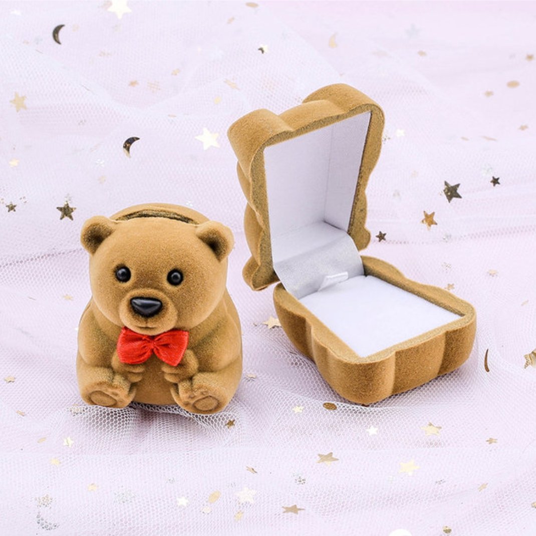 ‘Hug Me’ Teddy Bear Jewelry Box