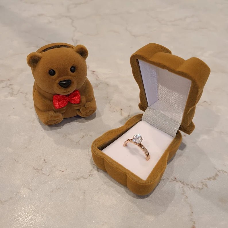 ‘Hug Me’ Teddy Bear Jewelry Box