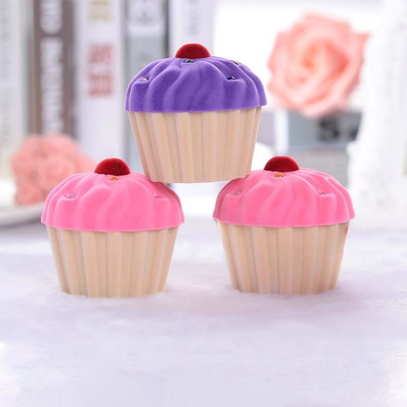 Purple Cupcake Jewelry Box