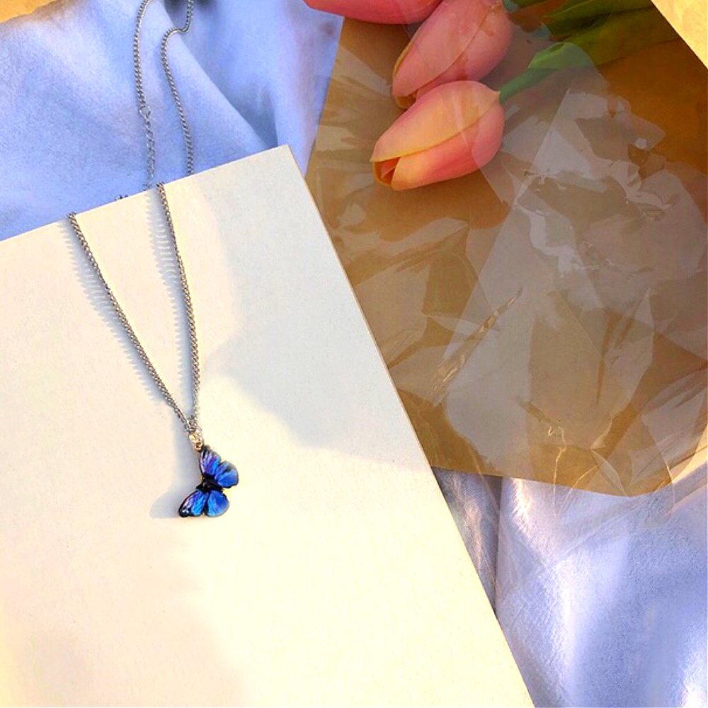 Butterfly Pendant Necklace