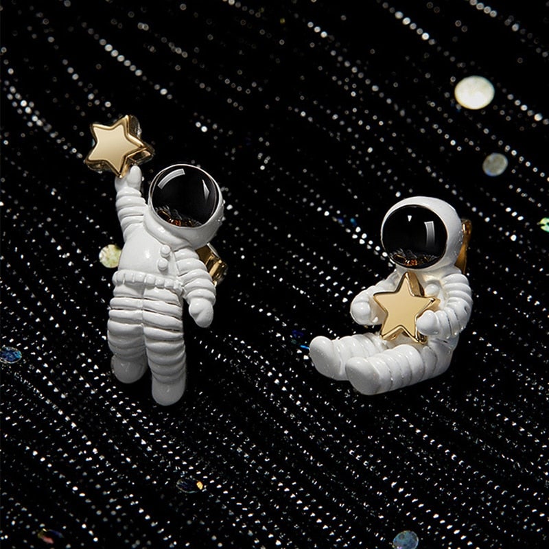 Astronaut Earrings