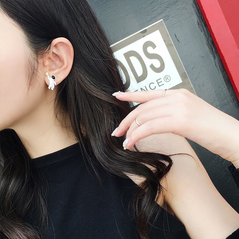 Astronaut Earrings