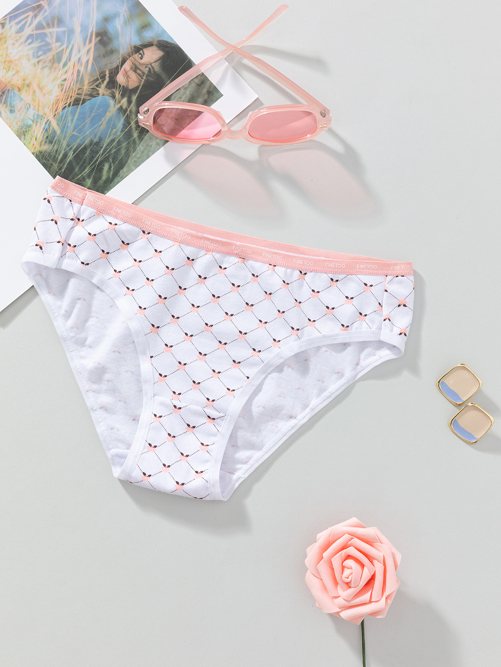 1piece underwear  cotton pantie