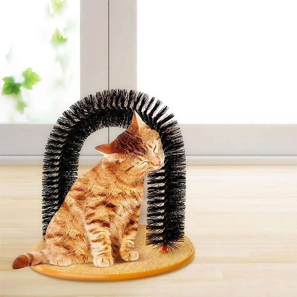 Samostatně pečující a masážní hračka pro kočky