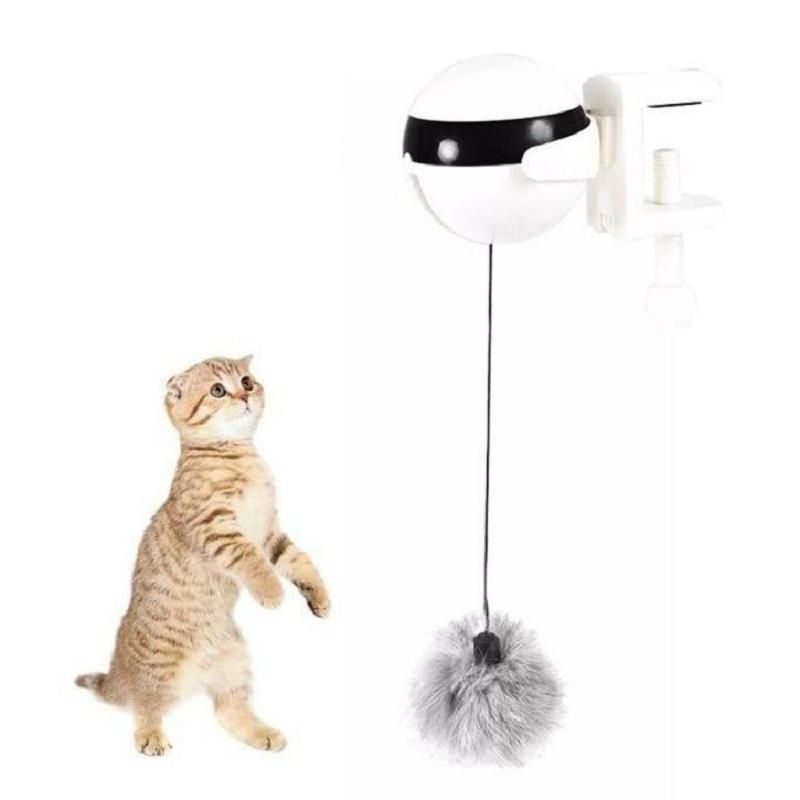 Elektrická hračka pro kočky na zdvihací míč