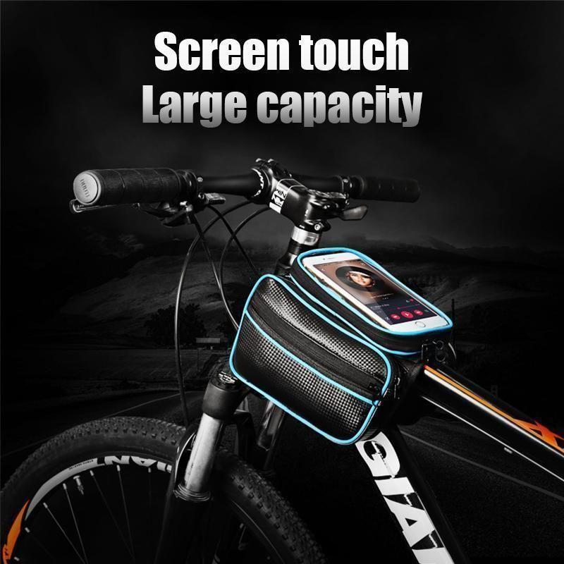 Cycling cell phone bag