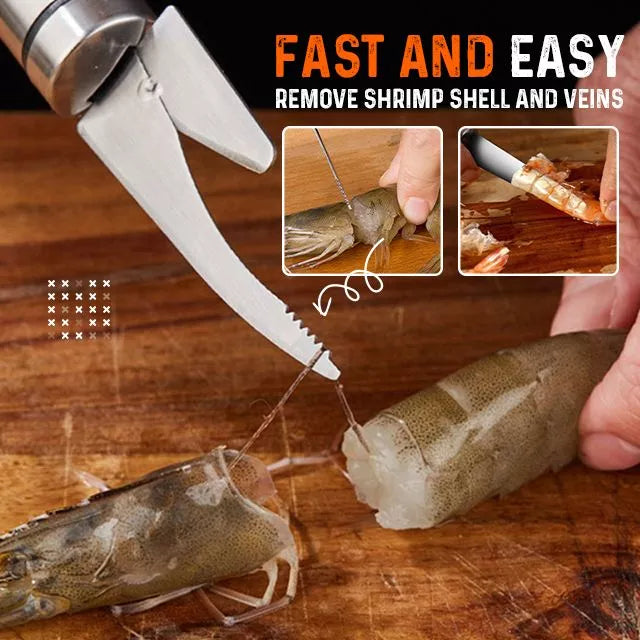 Multifunctional Shrimp Quick Peeler