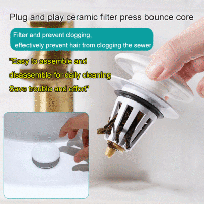 Plug and play ceramic filter