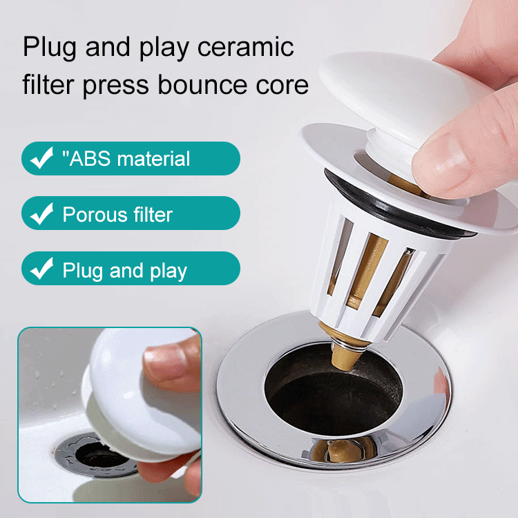 Plug and play ceramic filter