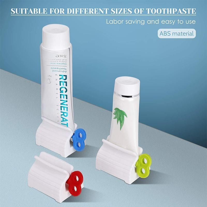 Ekologický vytlačovač zubní pasty s rolovacími trubičkami