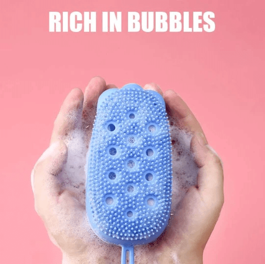 Bublinkový kartáč do koupele