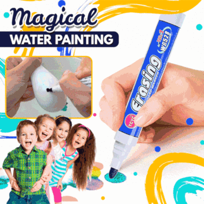 Magic water painting