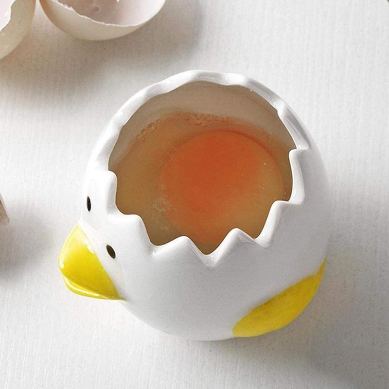 Narzędzie do oddzielania białka żółtka jaja