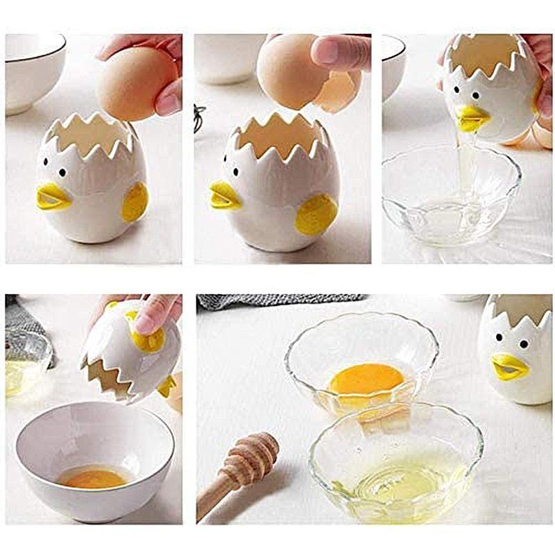 Инструмент за разделяне на яйчен жълтък и белтък