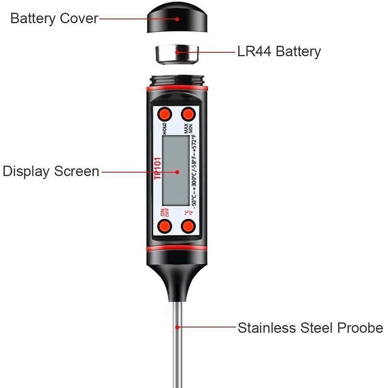 Kitchen Cooking Digital Multi-Functional Thermometer