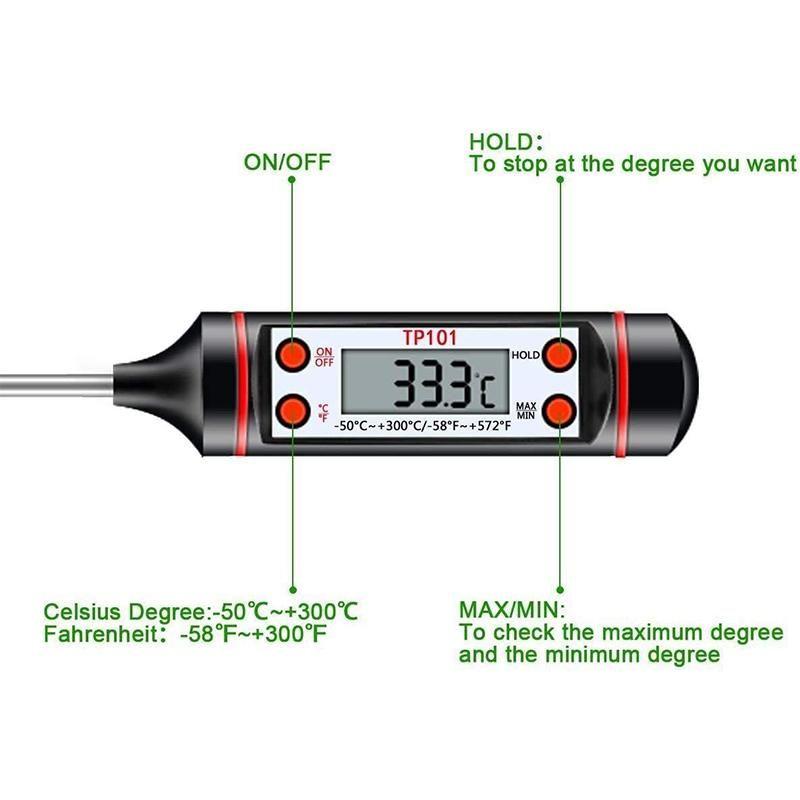 Cyfrowy termometr wielofunkcyjny do gotowania