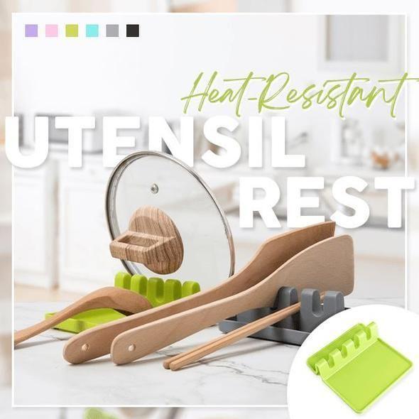 Non-Slip Heat Resistant Cooking Tools Utensils Rack
