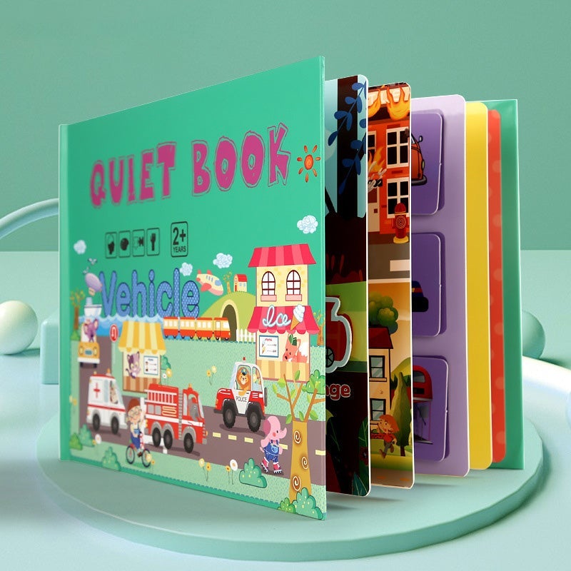 Натоварена книга за деца за развиване на умения за учене