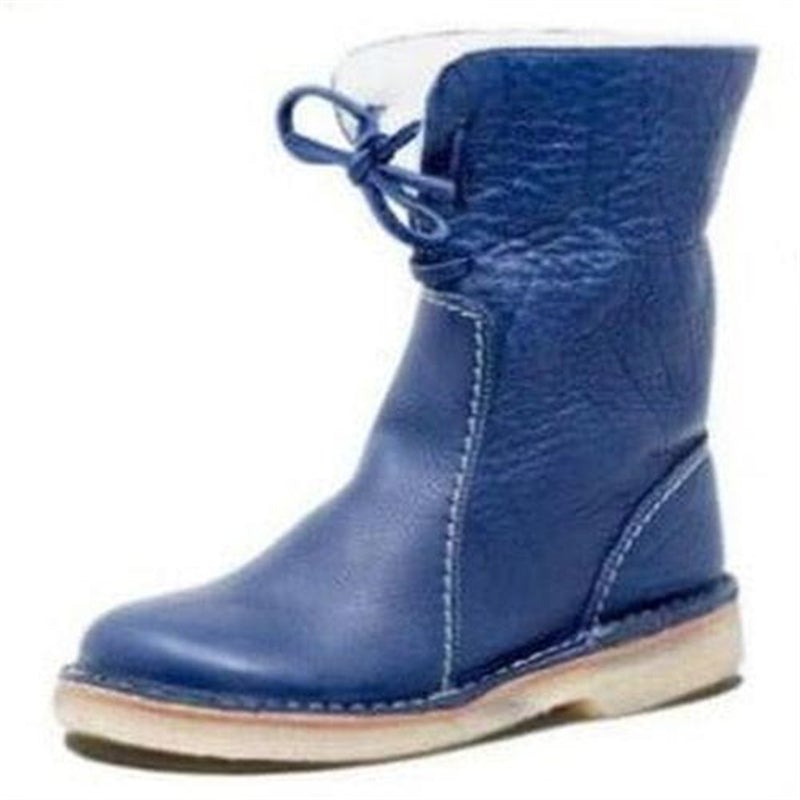 Boots with waterproof fleece lining