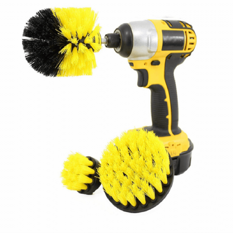 Bathroom Floor Kitchen Car Maintenance Cleaning Brush,Cordless Drill NOT Included