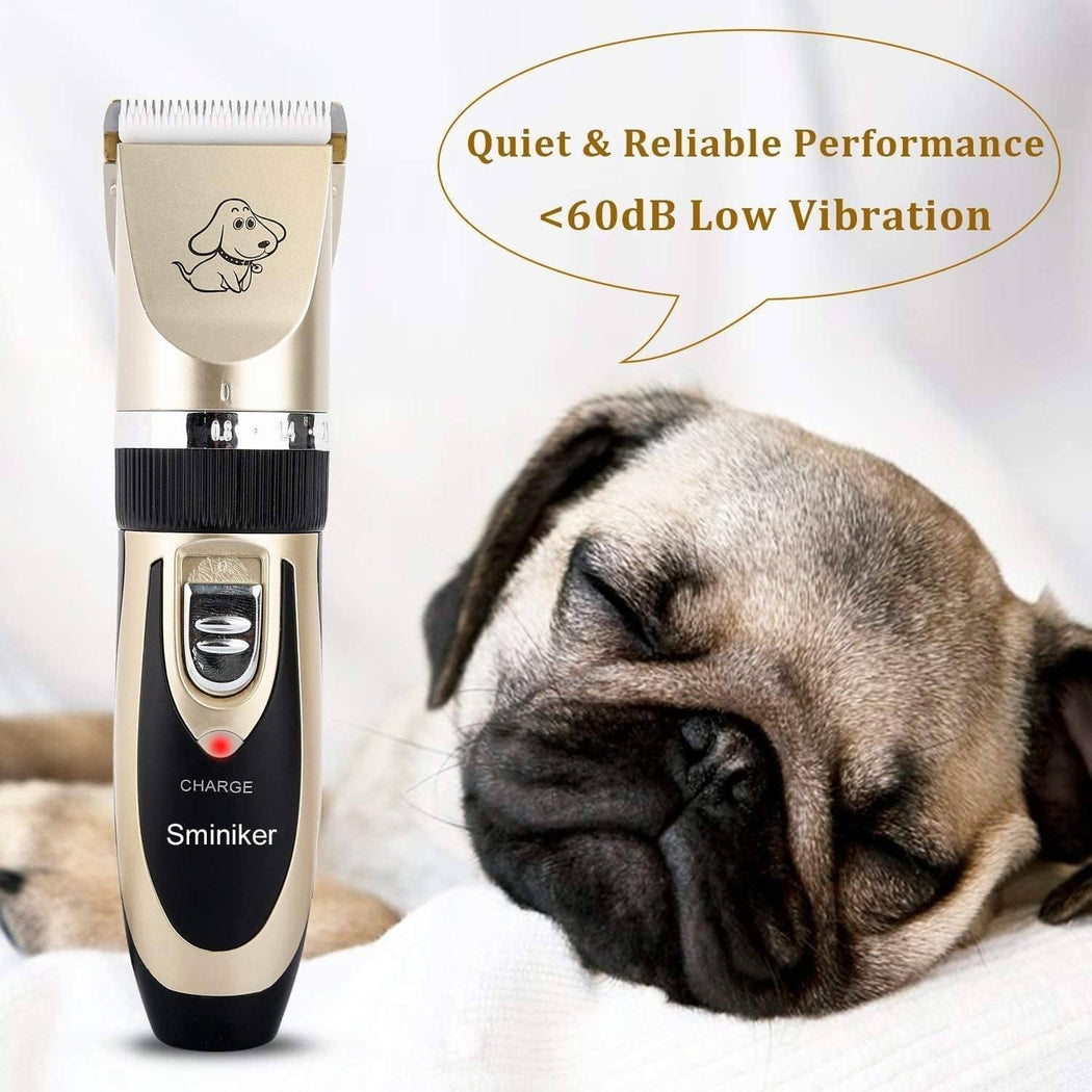 Professional rechargeable animal hair trimmer