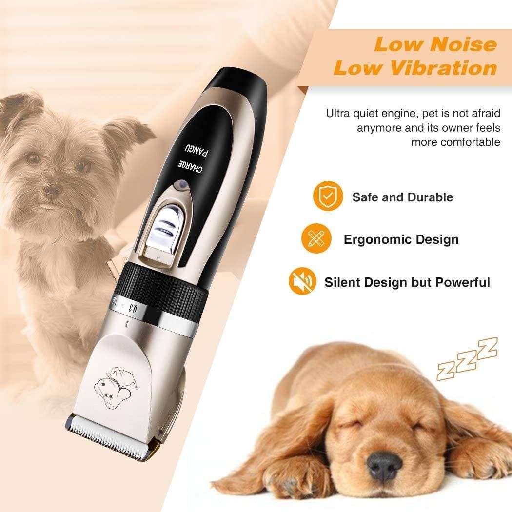 Professional rechargeable animal hair trimmer