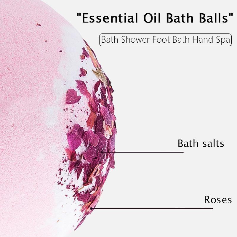 Bath Bubble Ball (3 single color roses)