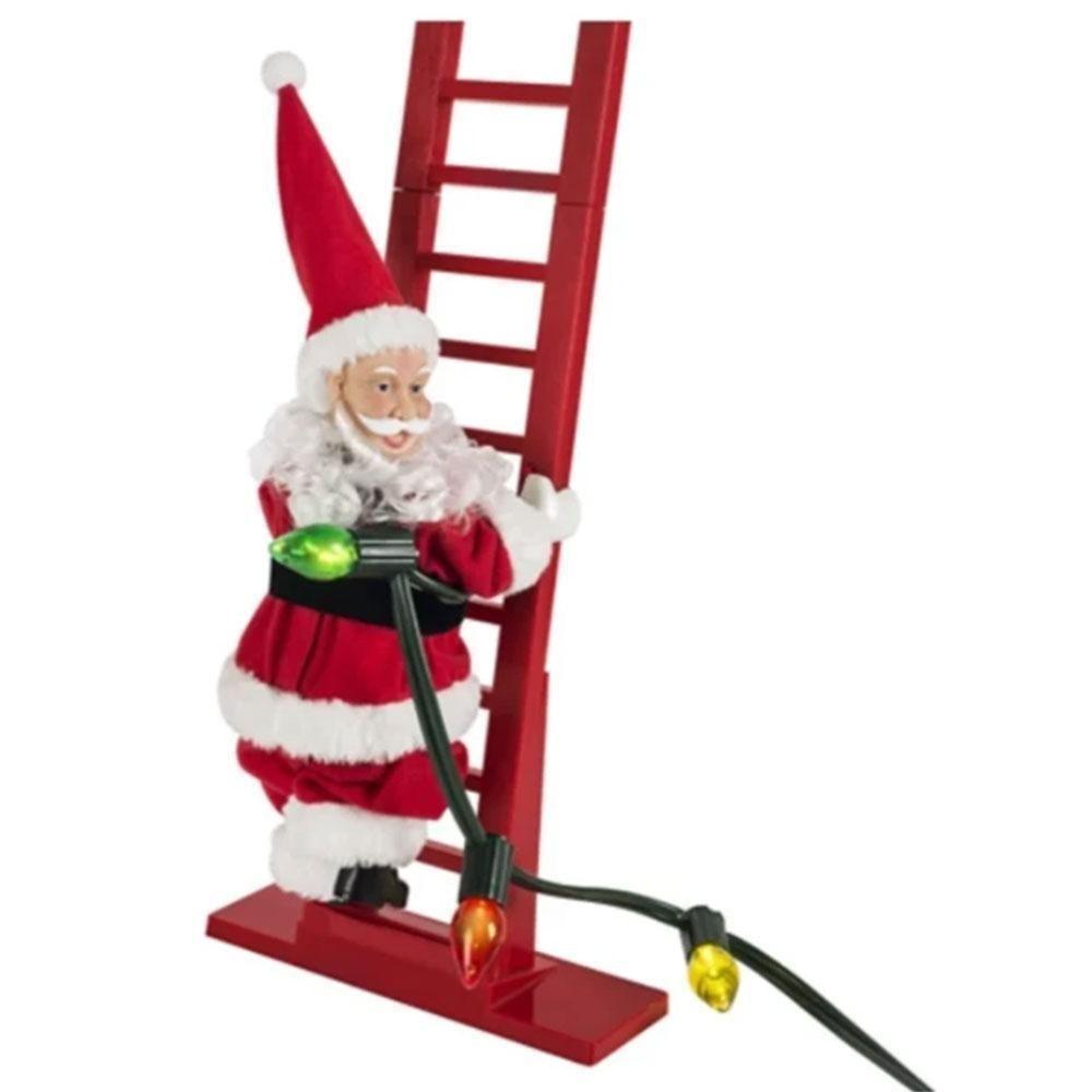 Elektrický plyšový rebrík na lezenie Santa