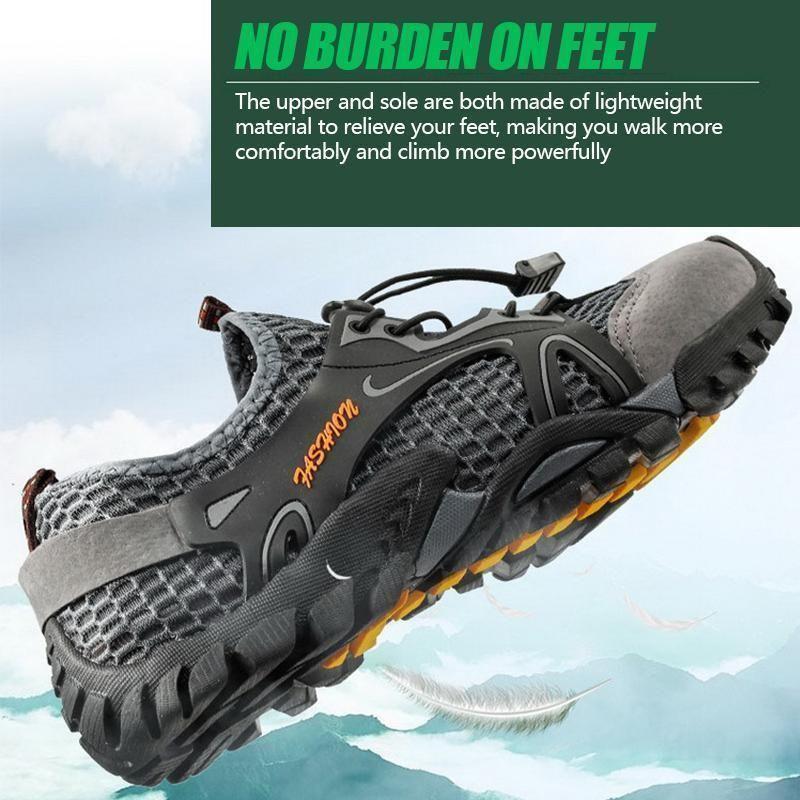 Chaussures de randonnée légères décontractées en maille respirante pour hommes