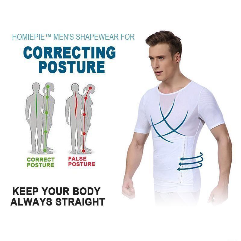 Pánské tvarové oblečení pro korekci držení těla