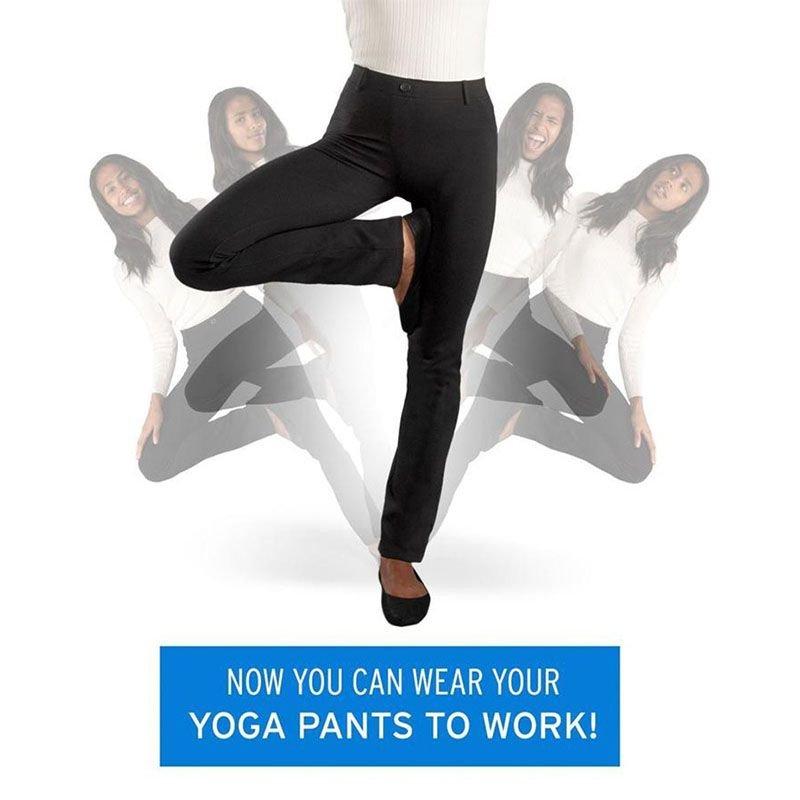 Супер разтеглив мек панталон за йога