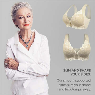 Front Closure 5D Shaping Push Up Bra
