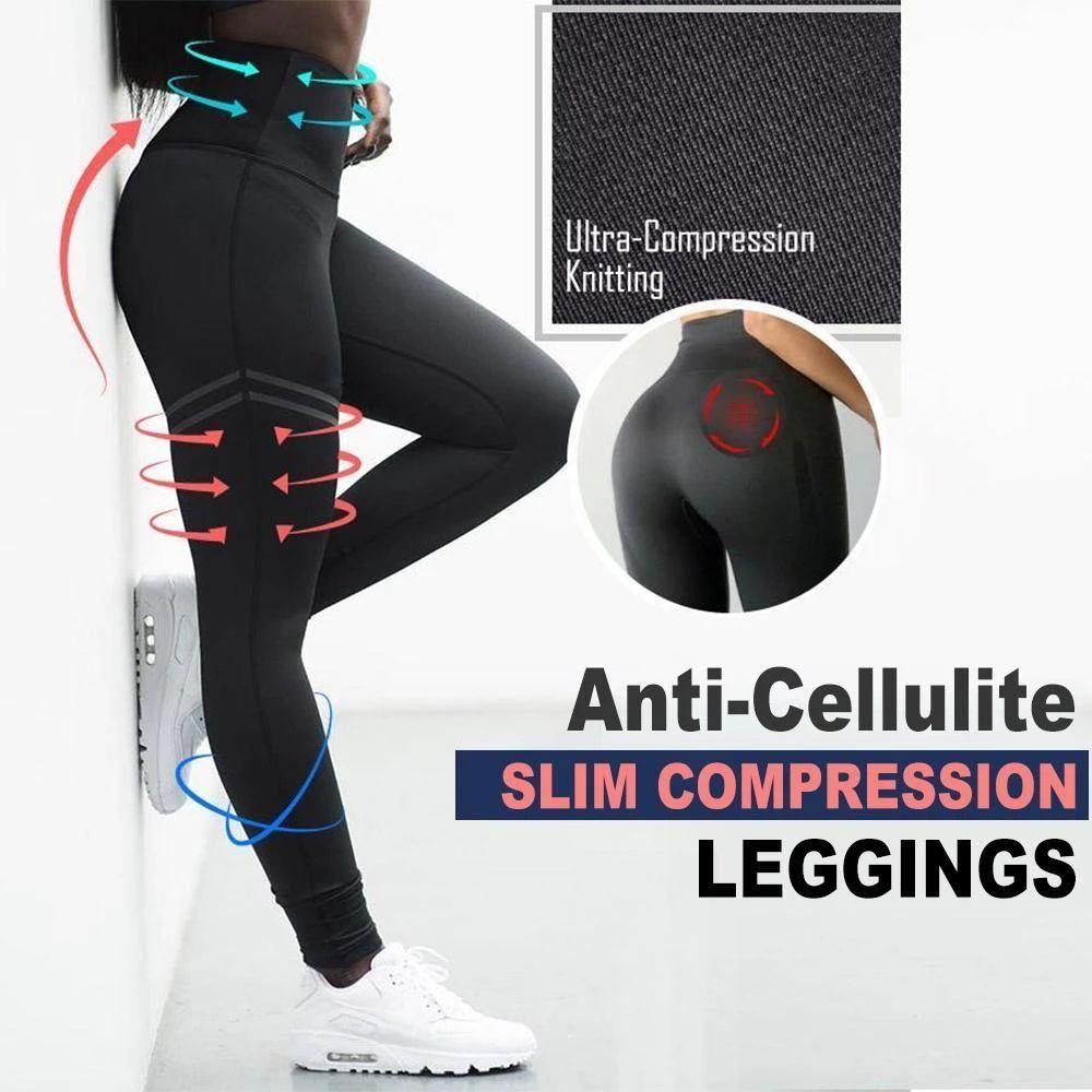 Legging de compression anti-cellulite femme