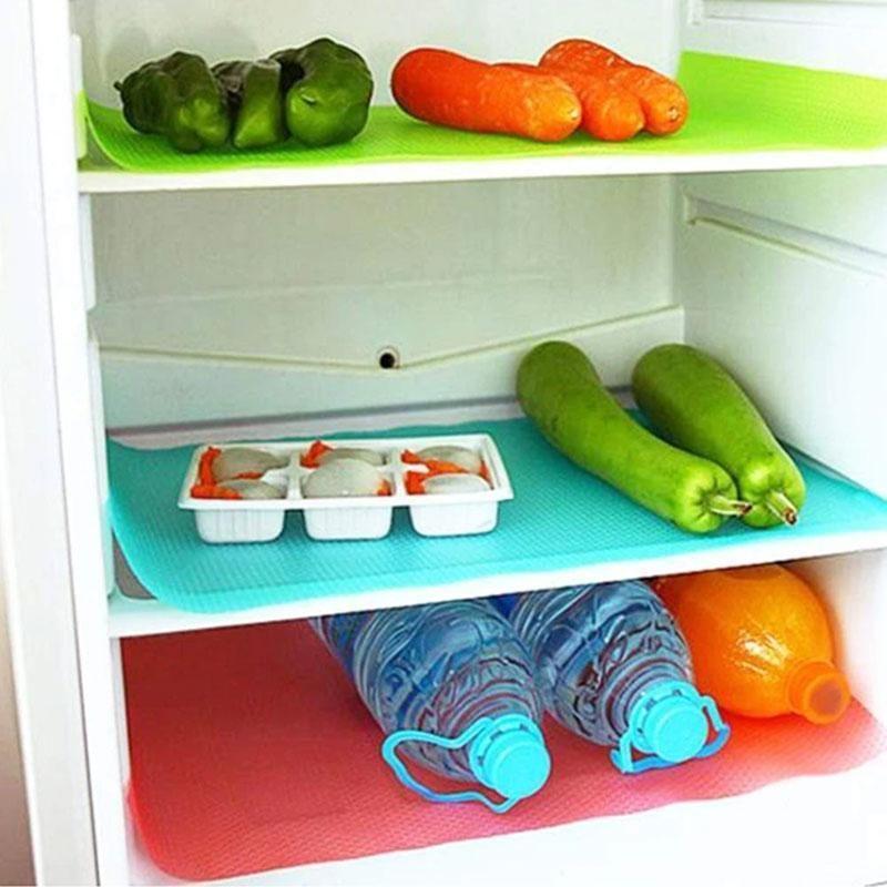 Tapis de réfrigérateur étanche à l&#39;humidité (4PCS)