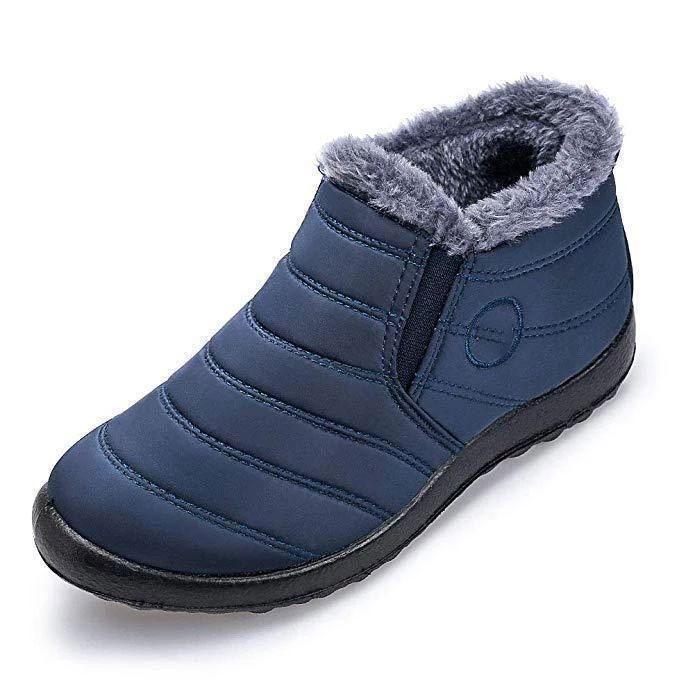 Pantofi din bumbac impermeabil, cald de iarnă