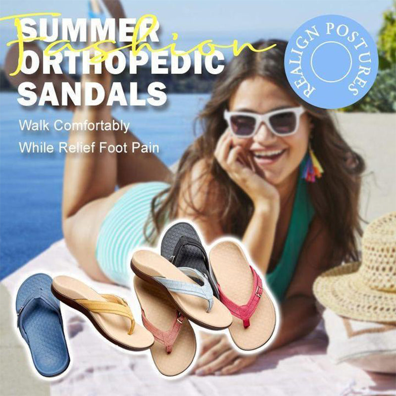Letné ortopedické sandále