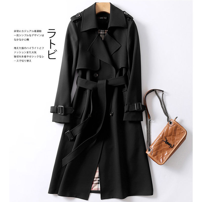 Korean Style Plus Size Long Coat