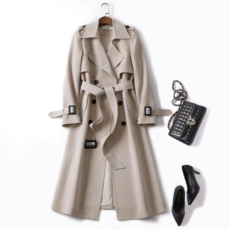 Korean Style Plus Size Long Coat