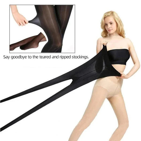 Lined pantyhose skin effect winter translucent stockings thermal