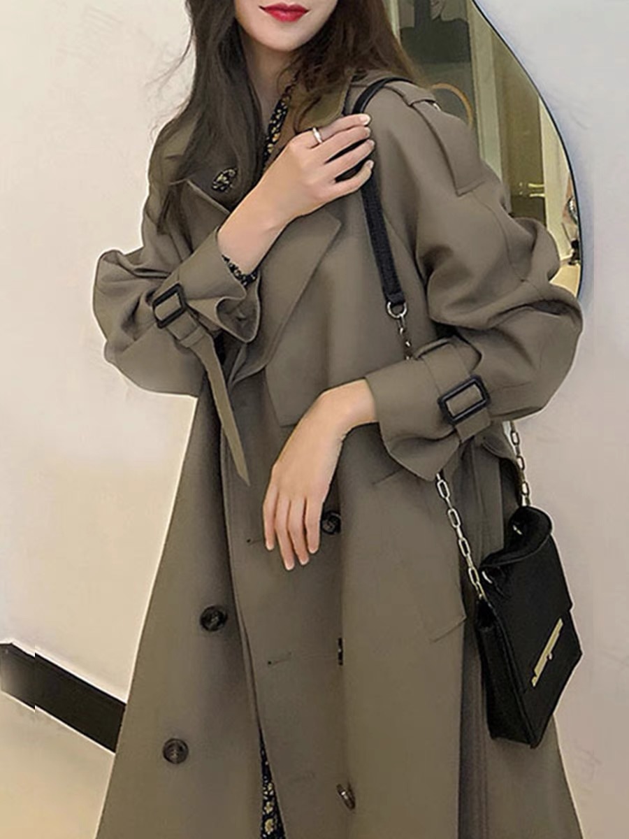 High end deals trench coat