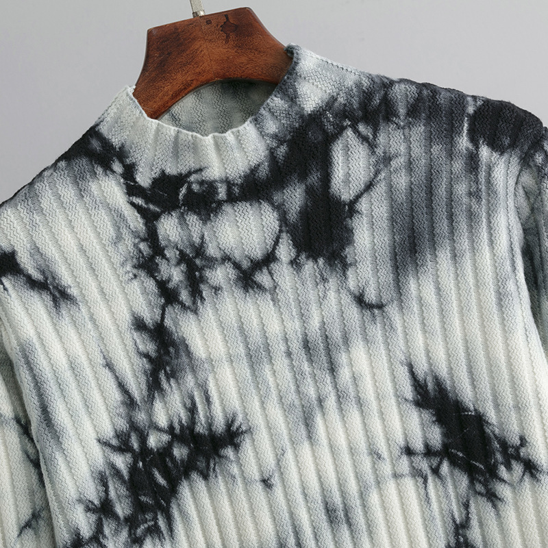 فستان منسوج بطول متوسط فوق الركبة