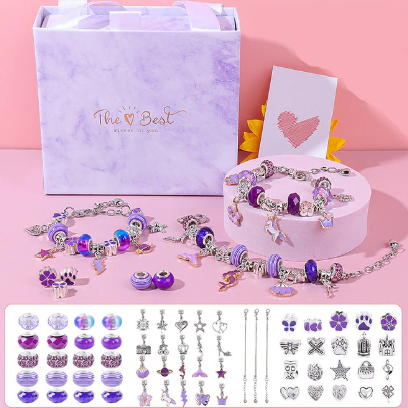 Friendship Bracelet Heart - Glass Beaded Bracelet - Best Gift For  Girlfriend - Handmade Beaded Bracelets for Women - Pink - Fiona - IUP651