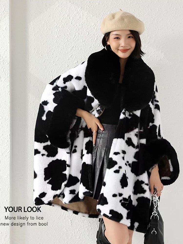 Cow pattern cloak