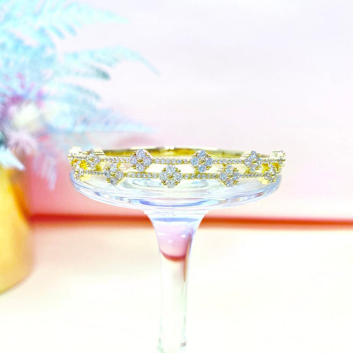 Lucky Clover Double-layer Design Bracelet